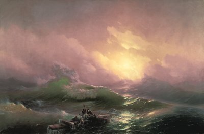 Die neunte Welle von Ivan Konstantinovich Aivazovsky